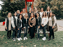 Team des Kindergartens und der Kinderkrippe